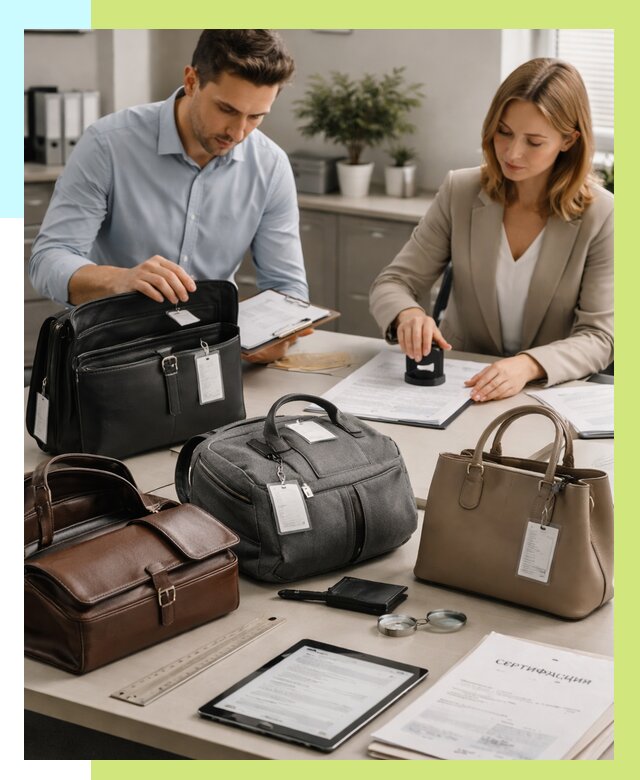 Сертификация сумок в Донском от 7599 руб. | Алешин-Днс