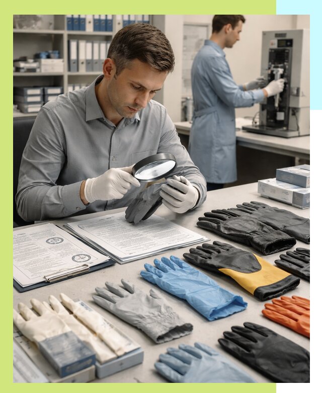 Сертификация перчаток и средств защиты продукции в Донском