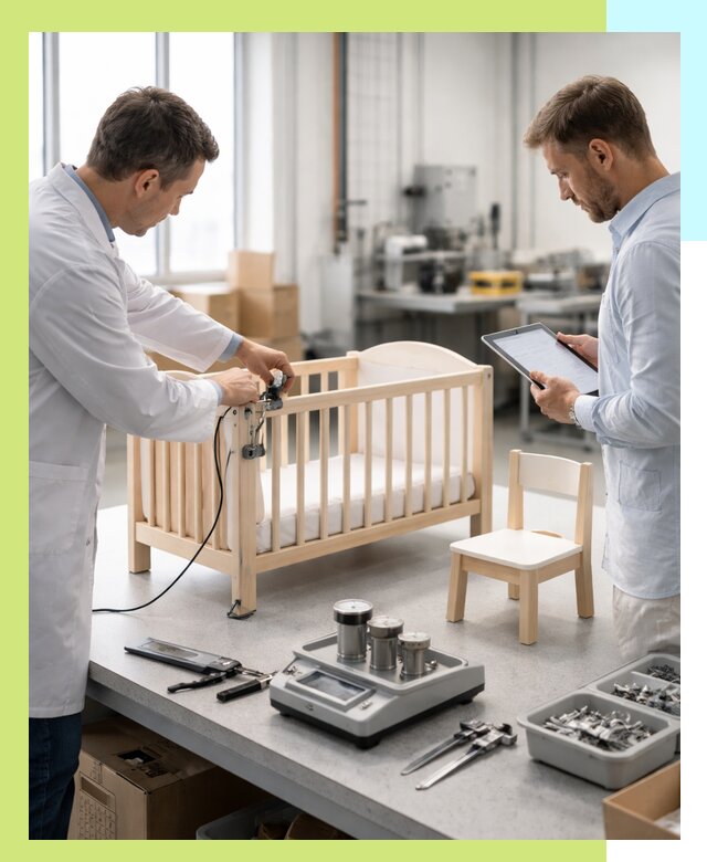 Сертификация детской мебели и проверка безопасности в Донском