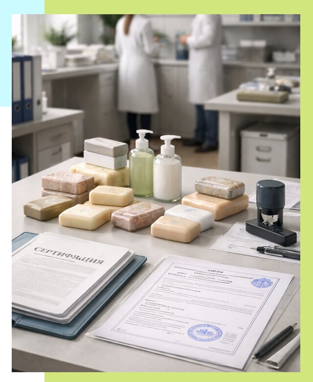 Сертификация мыла и сертификат на мыло в Донском от 12158 | Алешин-Днс