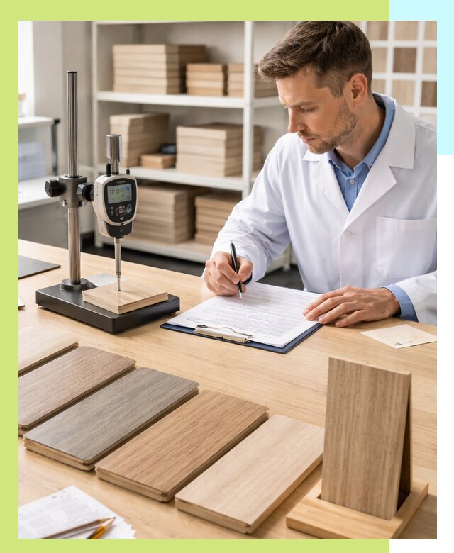 Сертификация ламината с испытаниями и оформлением документов в Донском