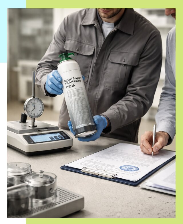 Сертификация монтажной пены в Донском от 15198 р. | Алешин-Днс