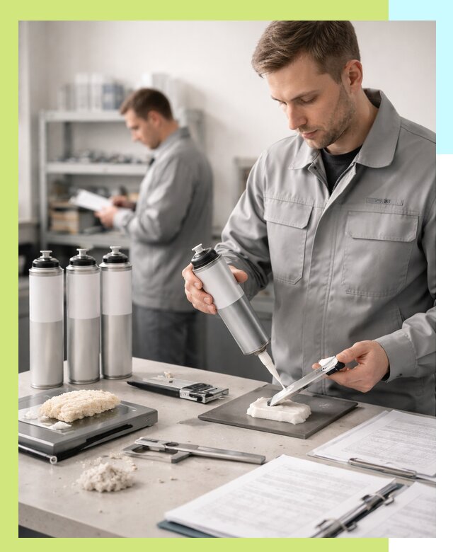 Сертификация монтажной пены и соответствие стандартам в Донском