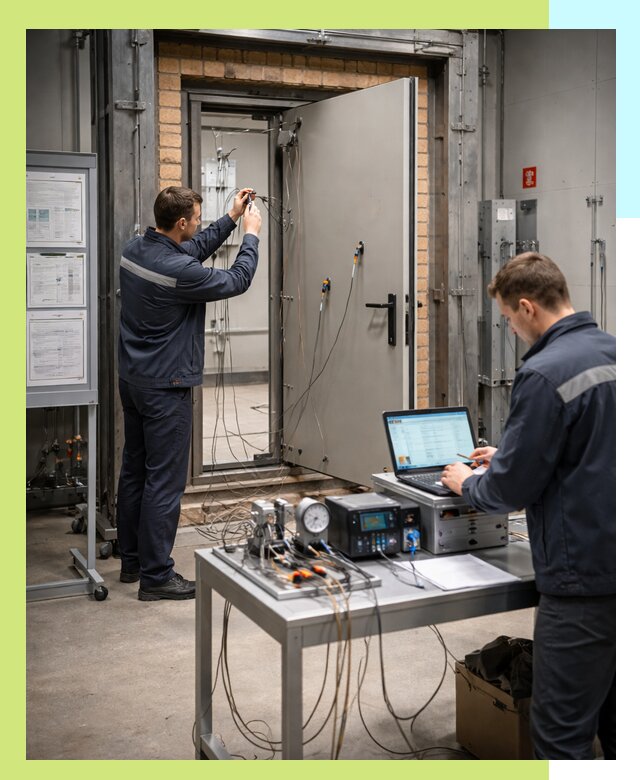 Сертификация противопожарных дверей в Донском по ГОСТ и ТР