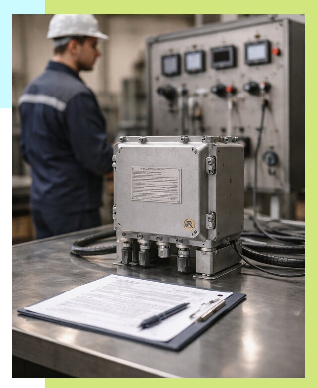 Сертификация взрывозащищенного оборудования в Донском от 35462 р. | Алешин-Днс