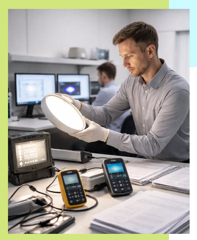 Сертификация светильников в Донском: испытания и оформление