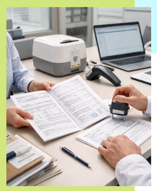 Оформление паспорта на товар и сопроводительных документов в Донском