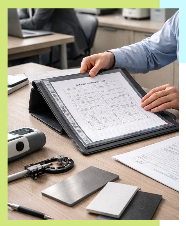 Оформление паспорта материала для продукции в Донском