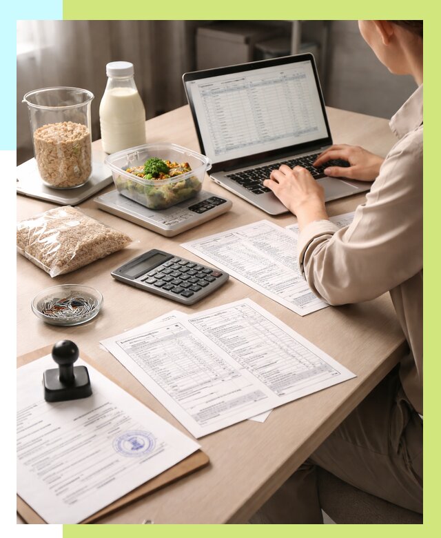 Просчет БЖУ для маркировки в Донском от 1520 р. | Алешин-Днс