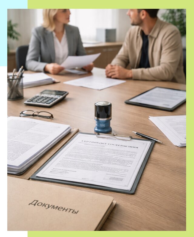 Сертификат соответствия на продукцию в Донском от 15198 р.|Алешин-Днс