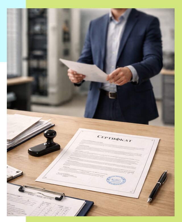 Сертификат на оборудование в Донском от 15198 р. | Алешин-Днс