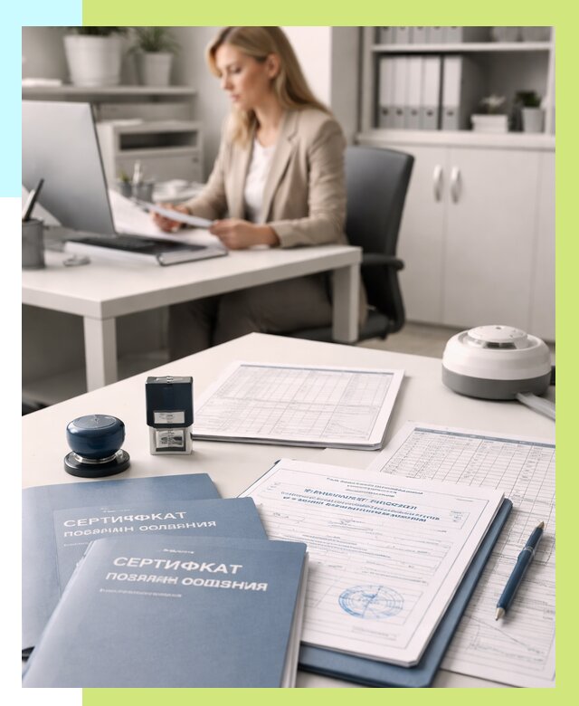 Сертификаты пожарной безопасности в Донском от 15198 р. | Алешин-Днс