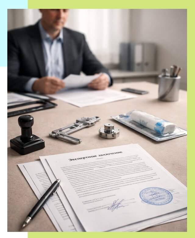Экспертное заключение на продукцию в Донском от 8612 р. | Алешин-Днс