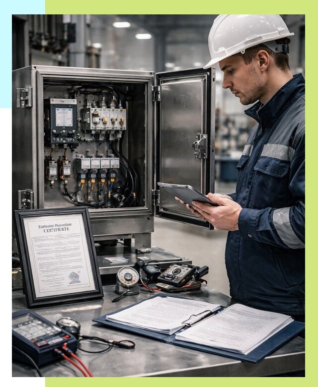 Сертификат взрывозащиты в Донском от 45594 р. | Алешин-Днс