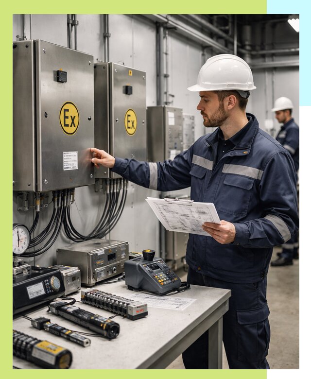 Сертификат взрывозащиты промышленного оборудования в Донском