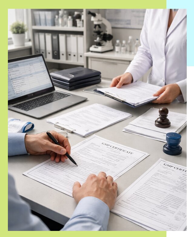 Оформление сертификата GMP в Донском для фармпроизводства