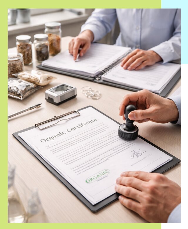 Получение органик сертификата для продукции в Донском