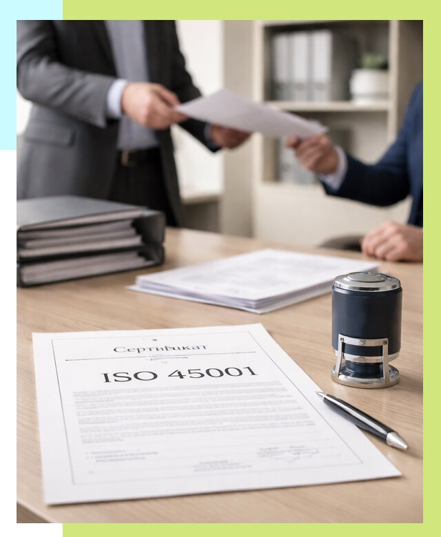 Сертификат ISO 45001 в Донском под ключ от 45594 р. | Алешин-Днс