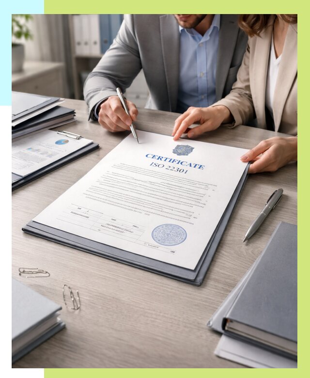 Сертификат ISO 22301 в Донском от 45594 р. | Алешин-Днс срочно