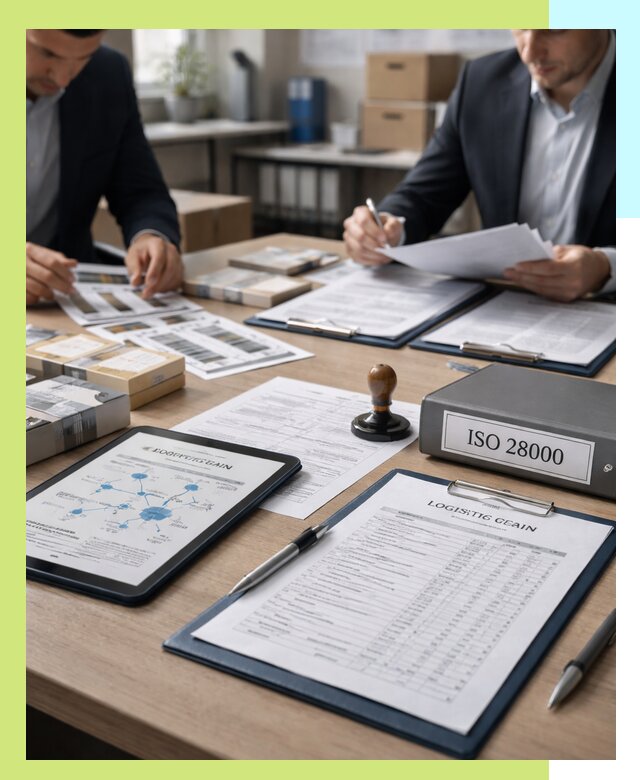 Получение сертификата ISO 28000 по безопасности цепи поставок в Донском