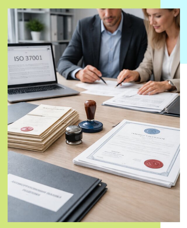 Получение сертификата ISO 37001 по системе борьбы с коррупцией в Донском