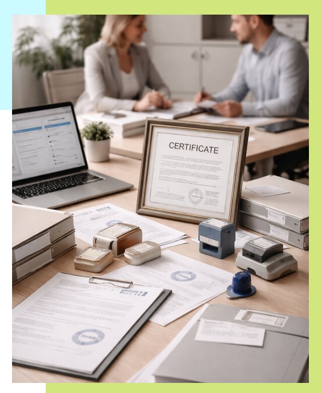 Сертификация компании в Донском от 45594 р. | Алешин-Днс — заказ